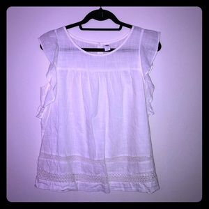 BabyDoll Style White Top